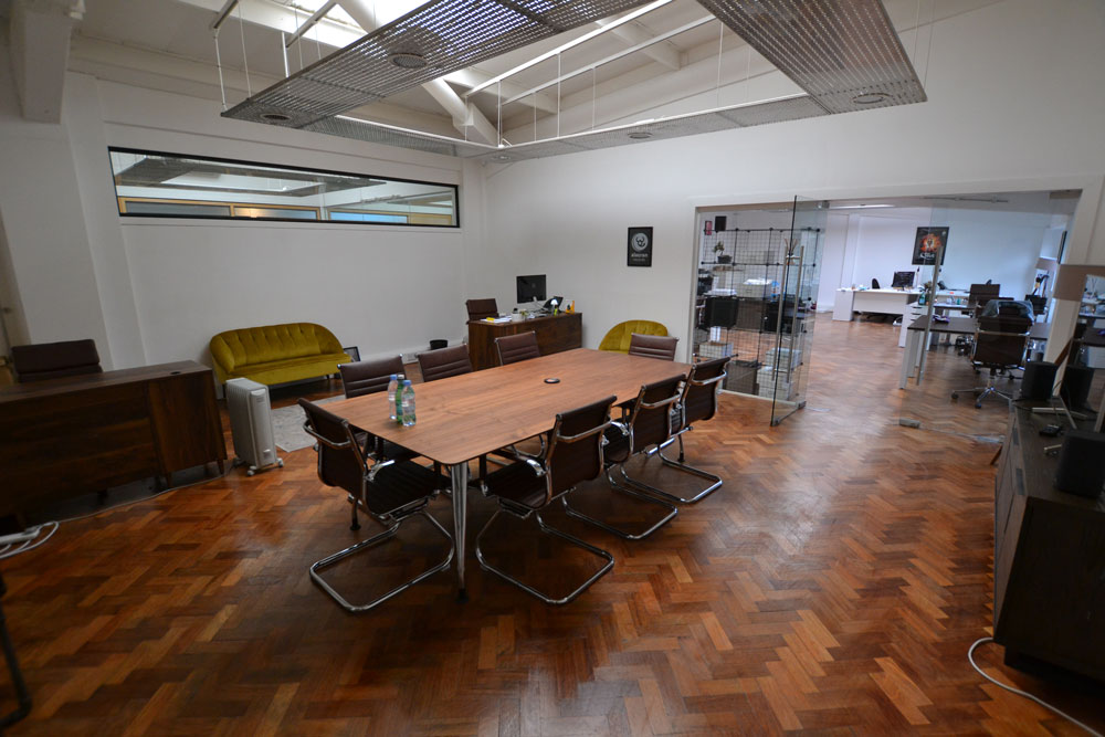 Matrix Studios co-working meeting area